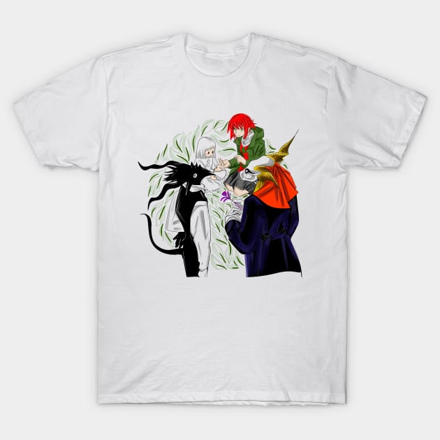 ancient magus bride and the girl from the other side T-Shirt by jorge_lebeau